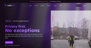 AzireVPN site