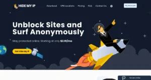 Hide My IP site
