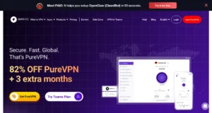 PureVPN site
